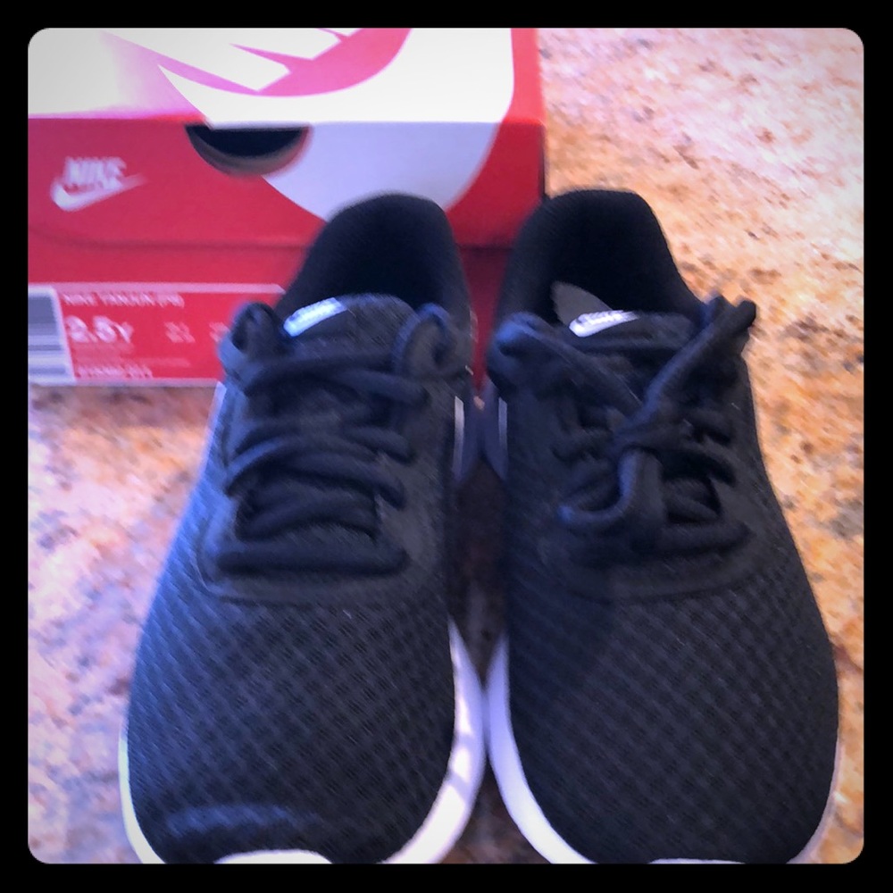 Little Girls Nike Tanjun sneakers size 2.5